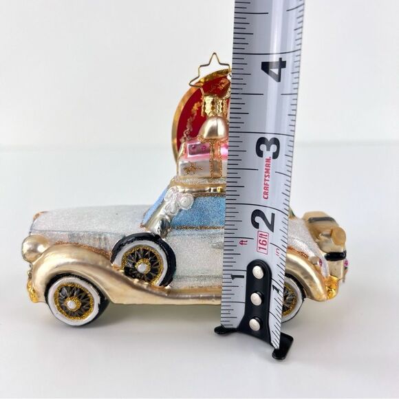 Christopher Radko Wedding Chariot Ornament - Picture 10 of 10